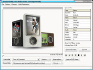 Avex DVD to Zune Video Suite screenshot